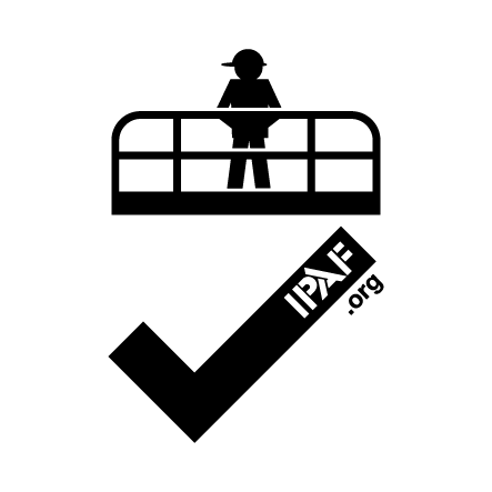 IPAF powered access licence accreditation logo