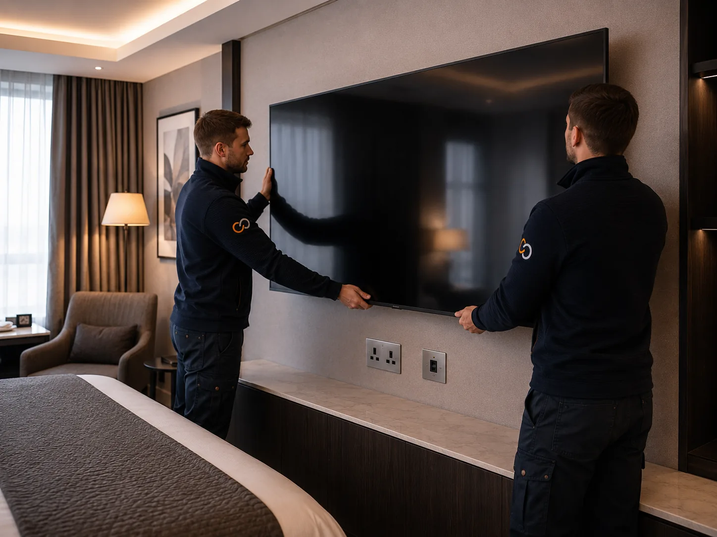 Bunk cabling installation